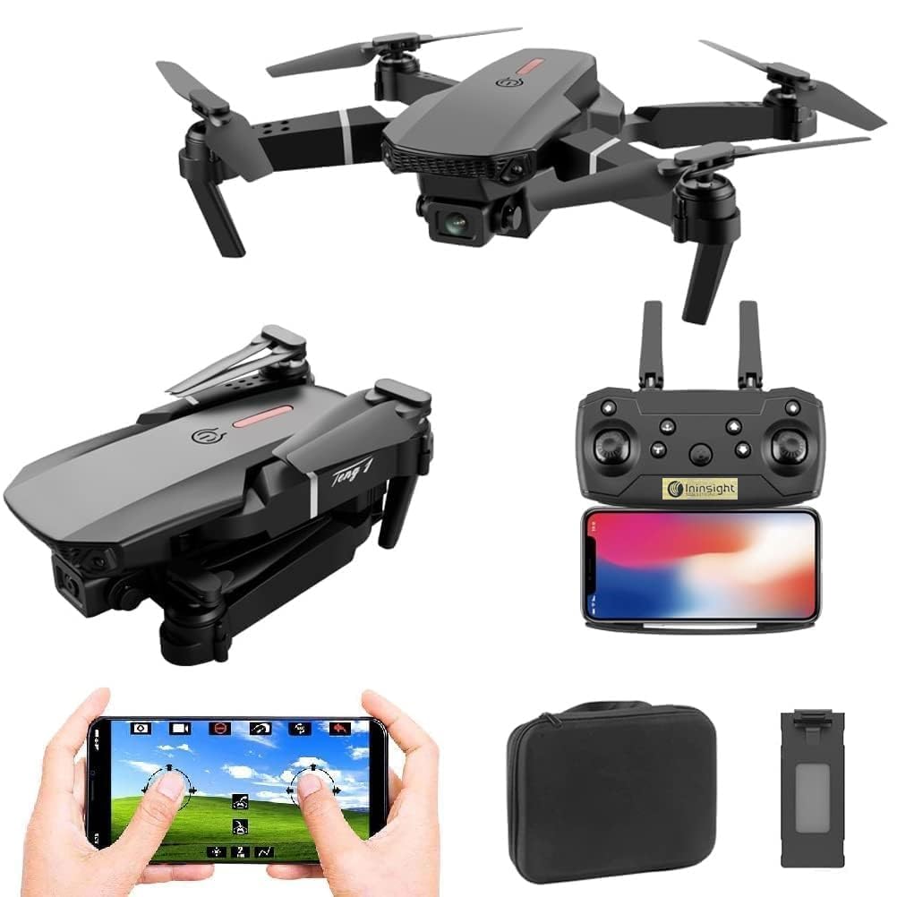 Drone Pro Hd Foldable With Dual Camera Mini 720p Video