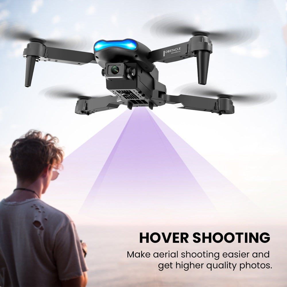 Drone Pro Hd Foldable With Dual Camera Mini 720p Video