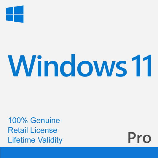 Windows 11 Professional Retail License Key 32/64Bit