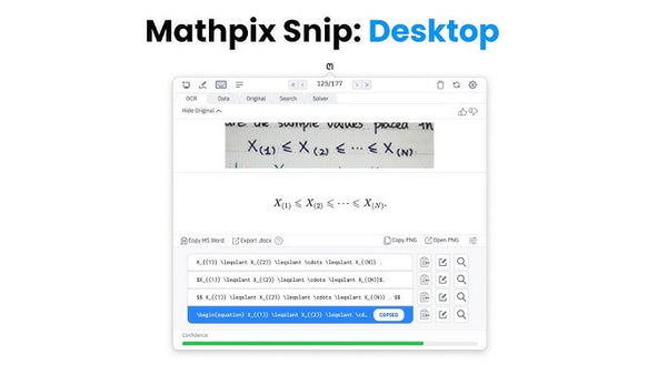 Mathpix Snipping Tool – AI-Powered OCR for STEM Content – KeysMart