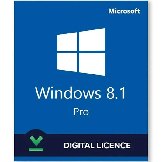 Windows 8 Professional 32/64 Bit Retail License Key