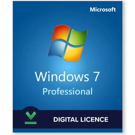 Windows 7 Professional 32/64 Bit Retail License Key