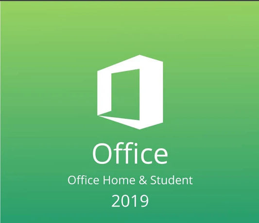 Office Home & Student 2019 , One-Time Purchase ,1 Person ,1Pc or Mac
